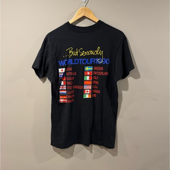 Phil Collins (VTG) - 1990 World Tour Concert T-Shirt - Picture 2 of 7